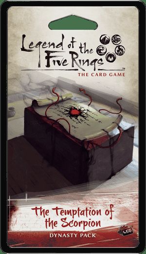 Обложка игры Legend of the Five Rings: The Card Game - The Temptation of the Scorpion
