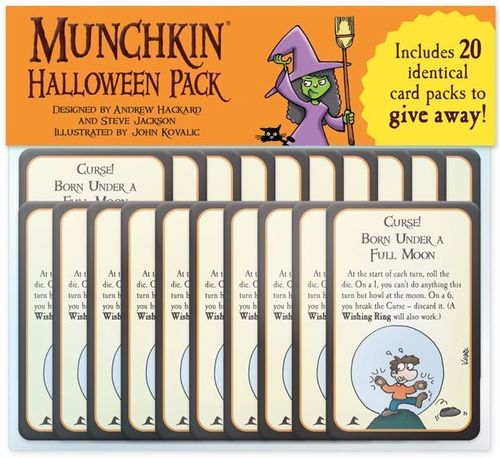 Обложка игры Munchkin Halloween Pack