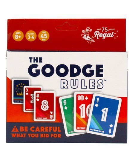 Обложка игры Goodge Rules