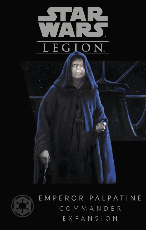 Обложка игры Star Wars: Legion - Emperor Palpatine Commander Expansion