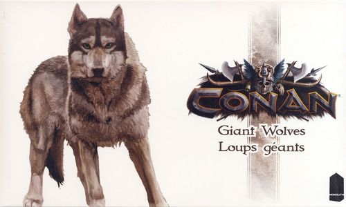 Обложка игры Conan: Giant Wolves