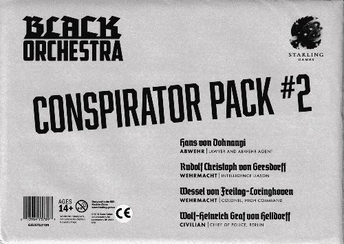 Обложка игры Black Orchestra: Conspirator Pack #2