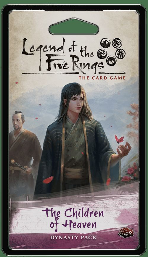 Обложка игры Legend of the Five Rings: The Card Game - The Children of Heaven