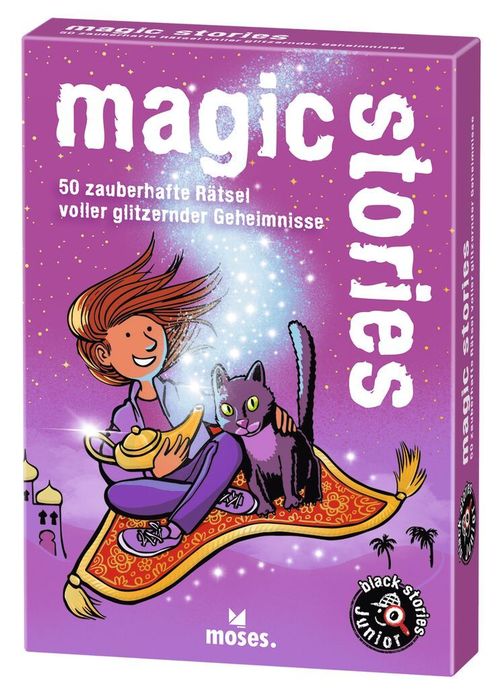 Обложка игры Black Stories Junior: Magic Stories