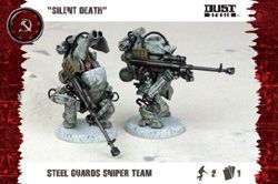 Dust Tactics: SSU Steel Guard Sniper Team "Silent Death"