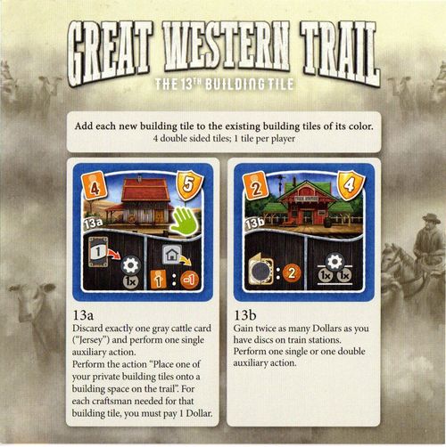 Обложка игры Great Western Trail: 13th Building Tile