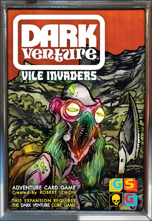 Обложка игры Dark Venture: Vile Invaders