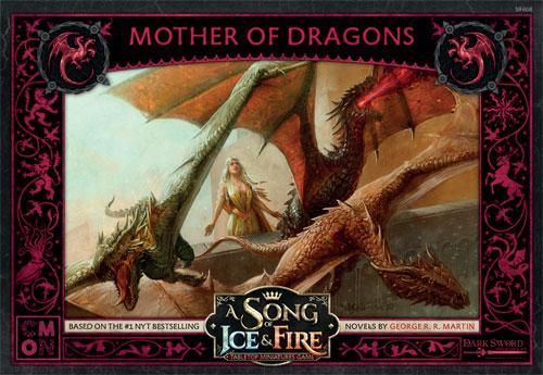 Обложка игры A Song of Ice & Fire: Tabletop Miniatures Game – Targaryen Mother of Dragons