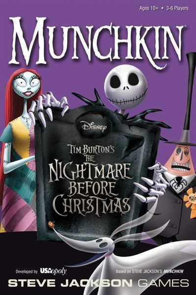 Обложка игры Munchkin The Nightmare Before Christmas