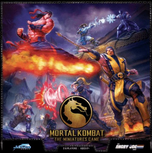 Обложка игры Mortal Kombat X Miniatures Game