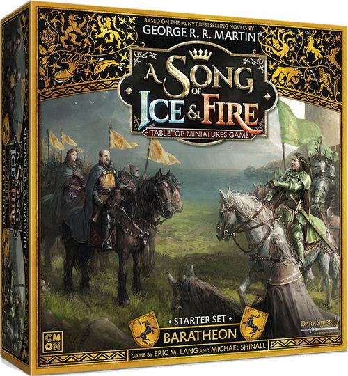 A Song of Ice & Fire: Tabletop Miniatures Game – Baratheon Starter Set