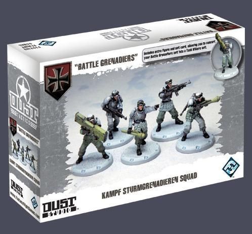Обложка игры Dust Tactics: Battle Grenadiers Expansion