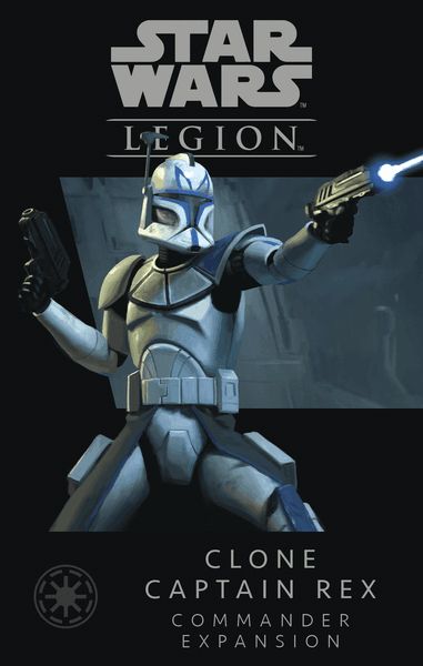 Обложка игры Star Wars: Legion - Clone Captain Rex Commander Expansion
