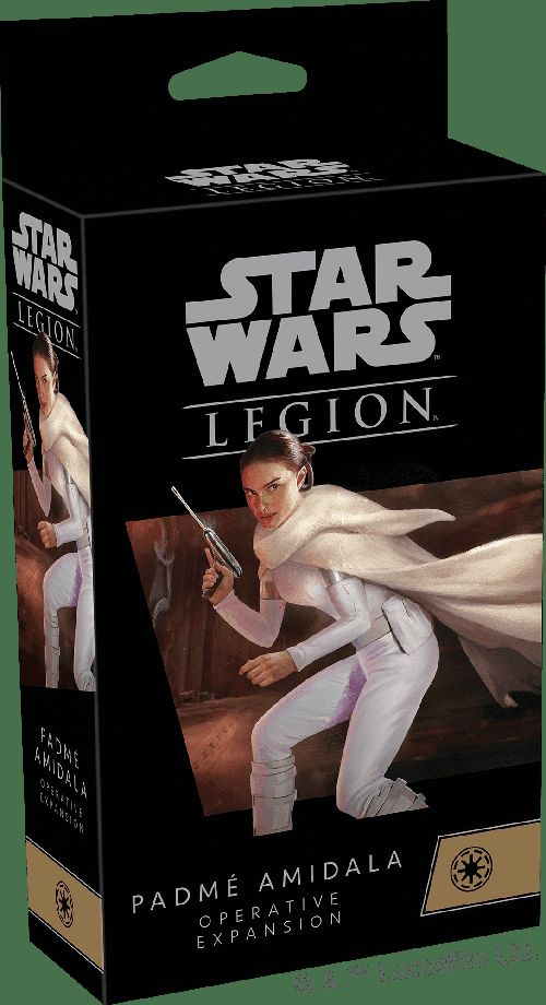 Обложка игры Star Wars: Legion - Padmé Amidala Operative Expansion