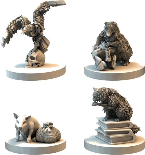 Осквернённый Грааль. Набор животных-спутников