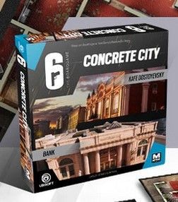 Обложка игры 6: Siege - The Board Game - Map Pack 1: Concrete City