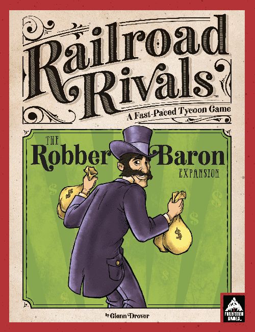 Обложка игры Railroad Rivals: Robber Baron Expansion