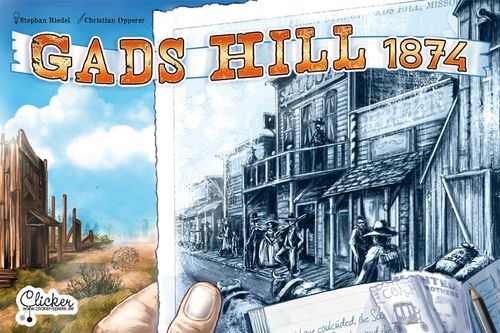 Обложка игры Gads Hill 1874