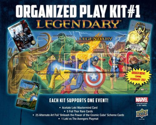 Обложка игры Marvel Legendary Organized Play kit #1