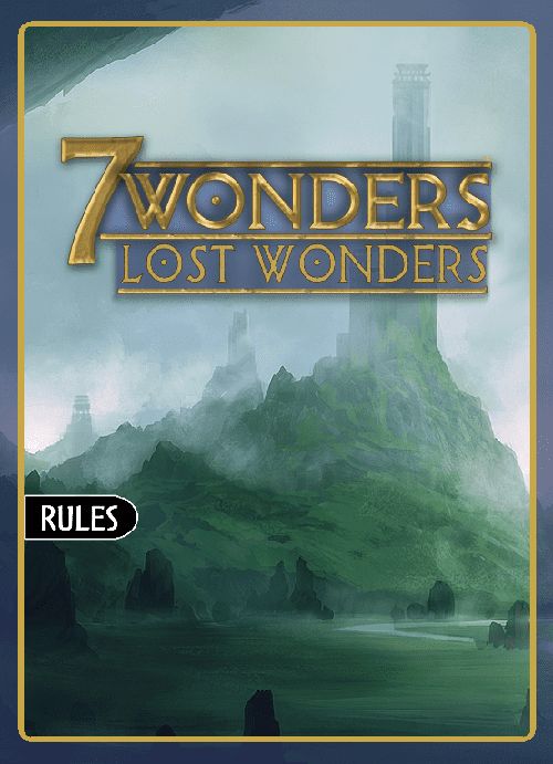 Обложка игры 7 Wonders: Lost Wonders (фанатское дополнение)