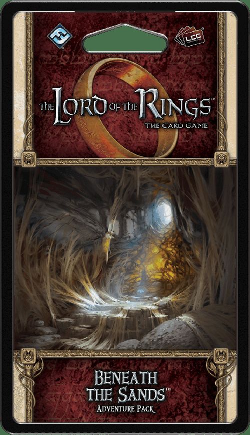 Обложка игры The Lord of the Rings: The Card Game – Beneath the Sands