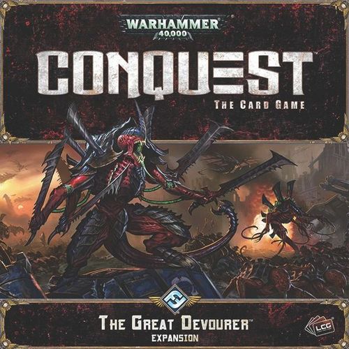 Обложка игры Warhammer 40 000: Conquest — The Great Devourer