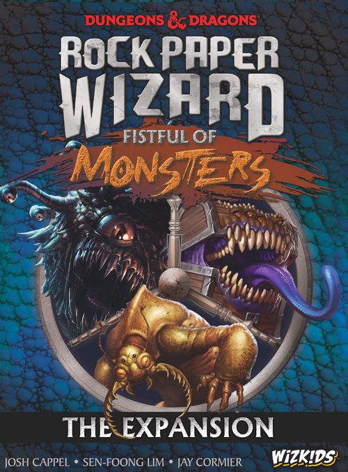 Обложка игры Dungeons & Dragons: Rock Paper Wizard — Fistful of Monsters
