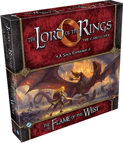 The Lord of the Rings: The Card Game — The Flame of the West: A Saga Expansion
