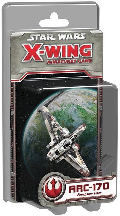 Обложка игры Star Wars: X-Wing Miniatures Game – ARC-170 Expansion Pack