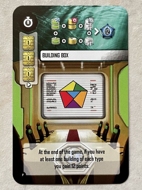 Underwater cities: Building Box Promo Card