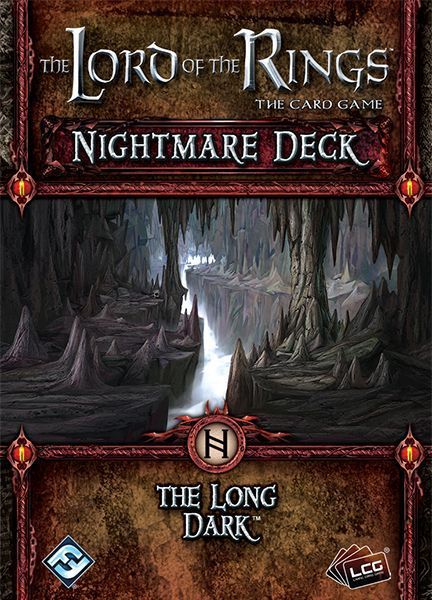 Обложка игры The Lord of the Rings: The Card Game – Nightmare Deck: The Long Dark