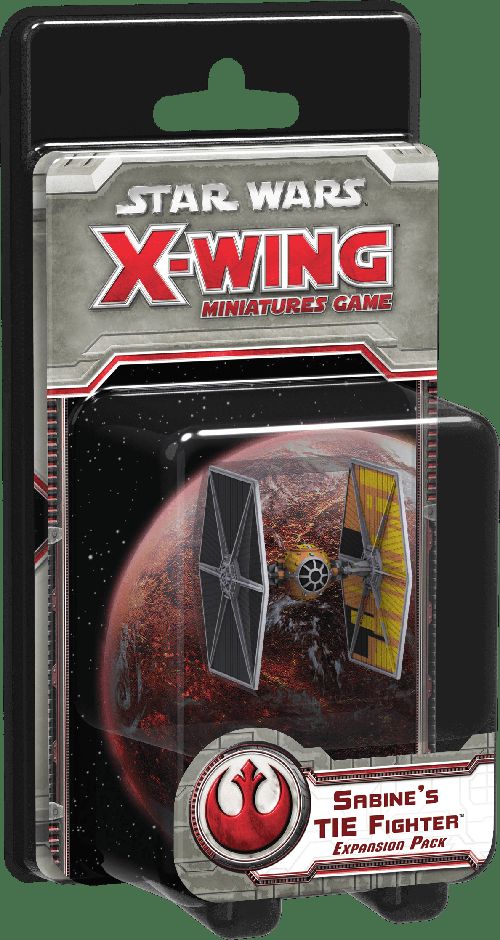 Обложка игры Star Wars: X-Wing Miniatures Game - Sabine's TIE Fighter Expansion Pack
