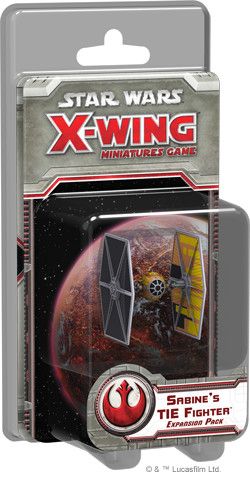 Star Wars: X-Wing Miniatures Game - Sabine's TIE Fighter Expansion Pack