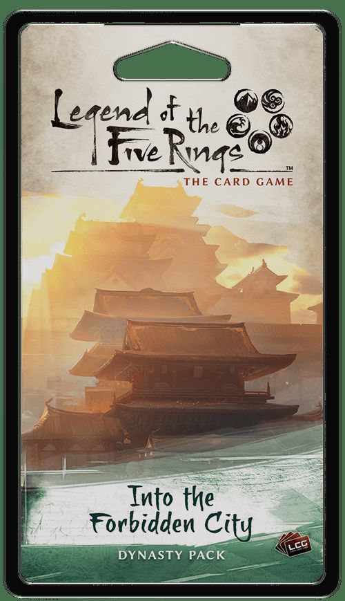 Обложка игры Legend of the Five Rings: The Card Game –  Into the Forbidden City
