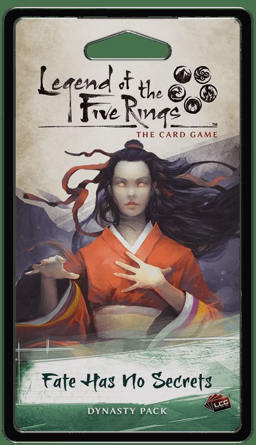 Обложка игры Legend of the Five Rings: The Card Game - Fate Has No Secrets