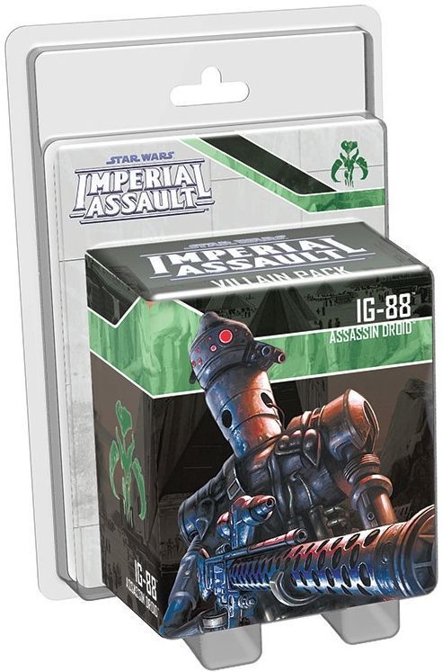 Обложка игры Star Wars: Imperial Assault - IG-88 Villain Pack