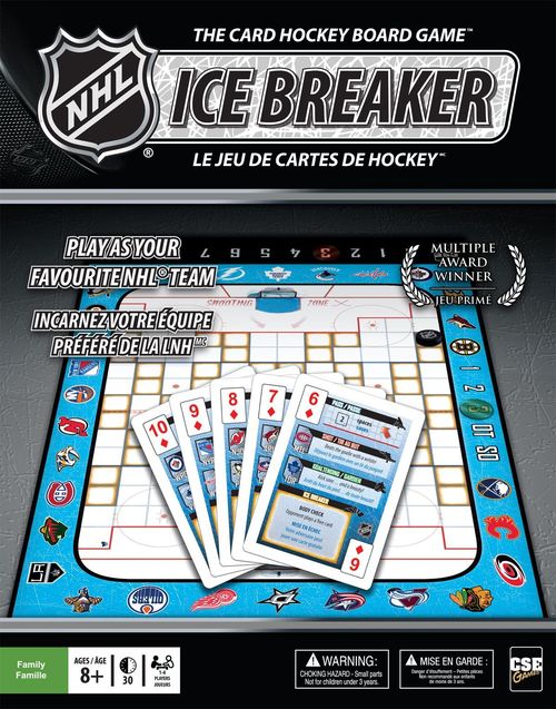 Обложка игры NHL Ice Breaker: The card hockey board game