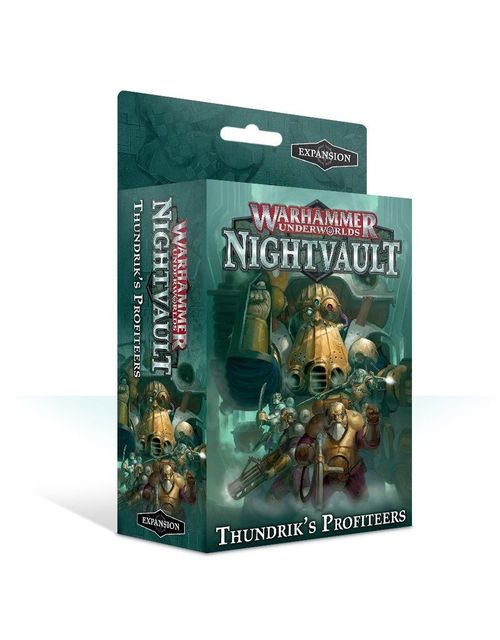 Обложка игры Warhammer Underworlds: Nightvault — Thundrik's Profiteers