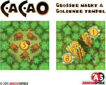 Cacao: Big market & Golden temple