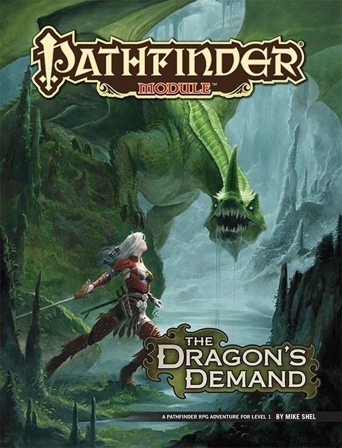 Обложка игры Pathfinder Module: Dragon’s Demand