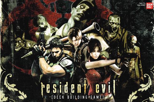 Обложка игры Resident Evil Deckbuilding Game