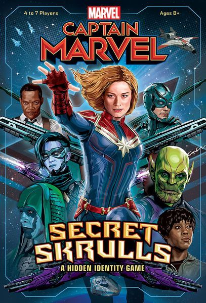 Обложка игры Captain Marvel: Secret Skrulls