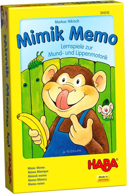 Обложка игры Мимическое мемори  Haba