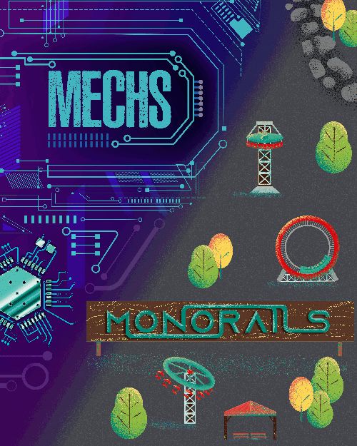 Обложка игры Maglev Metro: Mechs & Monorails