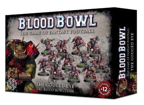 Обложка игры Blood Bowl - The Gouged Eye Orc Blood Bowl Team