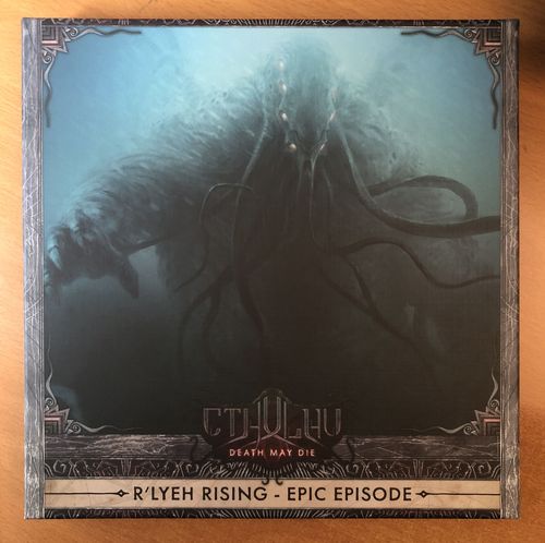 Обложка игры Cthulhu: Death May Die – R'lyeh Rising