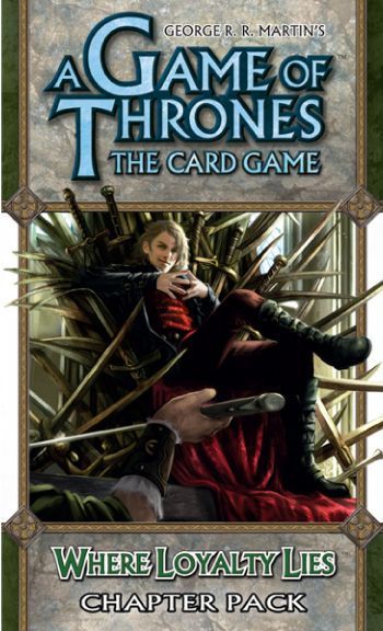 Обложка игры A Game of Thrones: The Card Game - Where Loyalty Lies