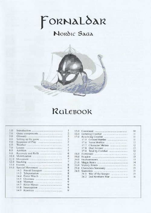 Обложка игры Fornaldar: Nordic Saga