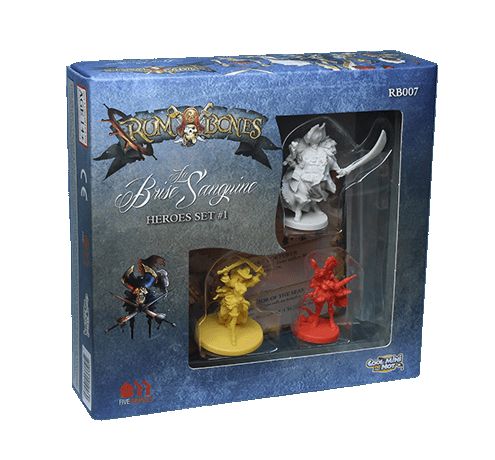 Обложка игры Rum & Bones: La Brise Sanguine Heroes set #1
