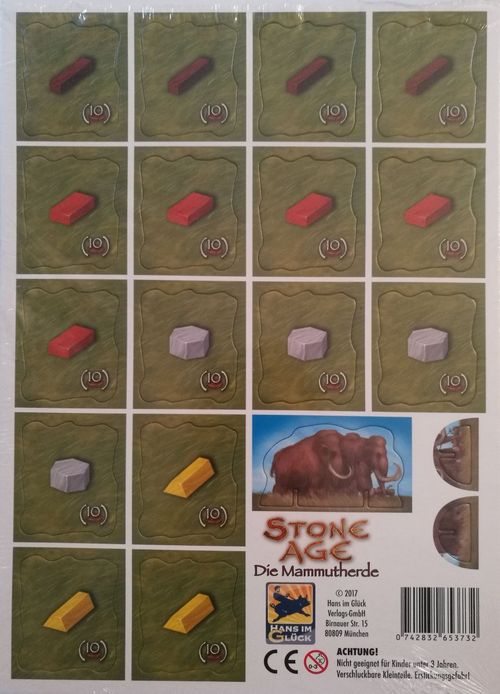 Обложка игры Stone Age: The Mammoth Herd